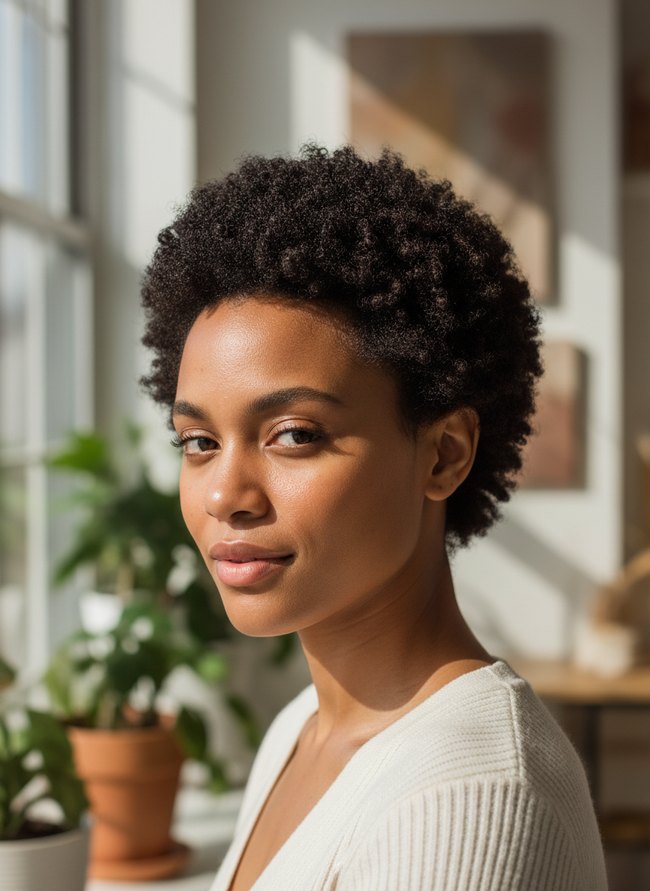 Voluminous Twa Style