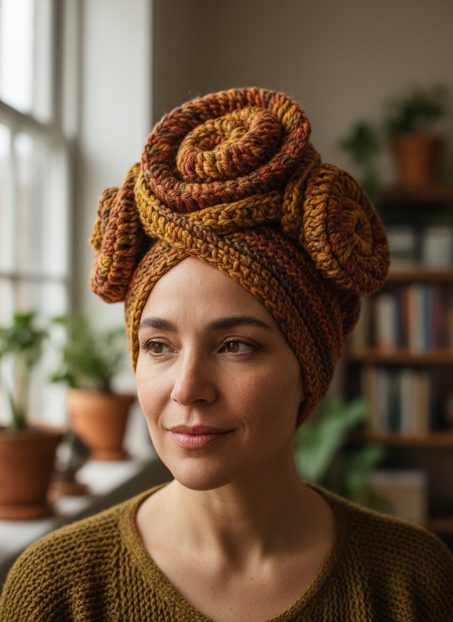 Braided Crochet Crown