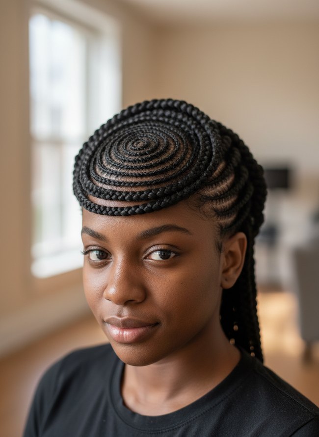 Circular Crochet Braid