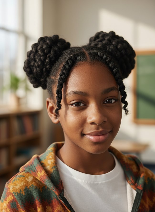 Space Bun Twists