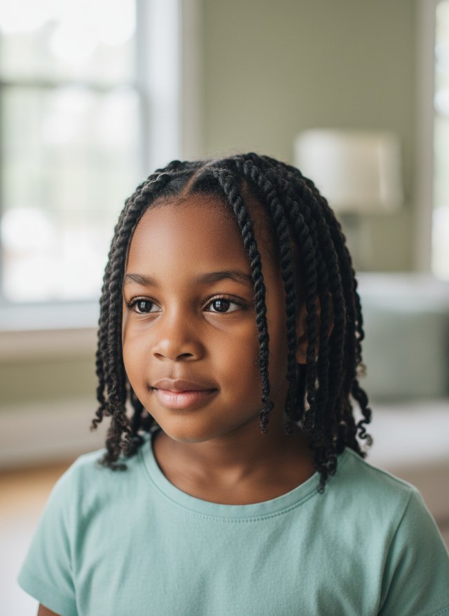 Easy Care Kid Twists