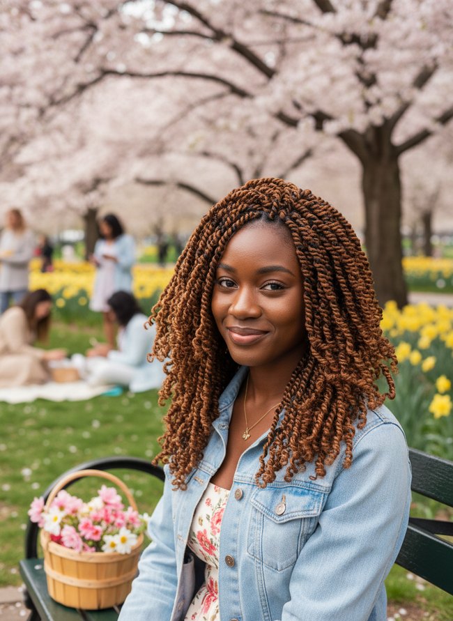April Shower Twist Coils