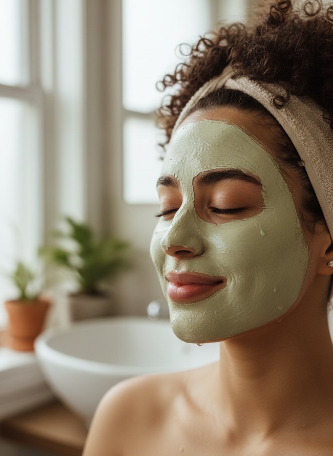Clay Mask Detoxification Ritual