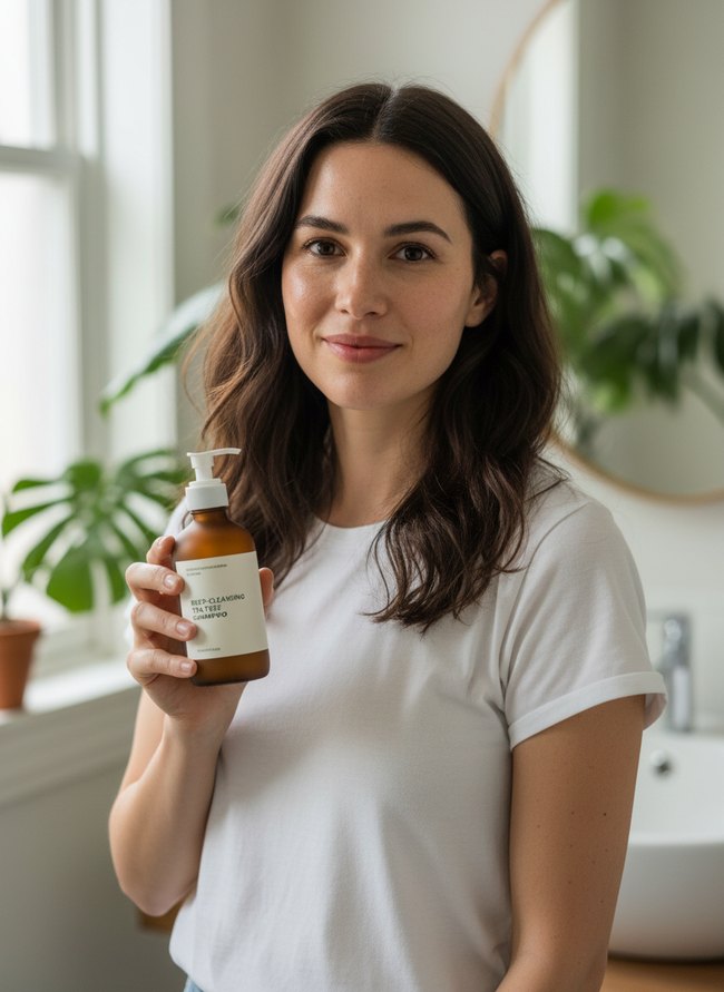 Deep-Cleansing Tea Tree Shampoo