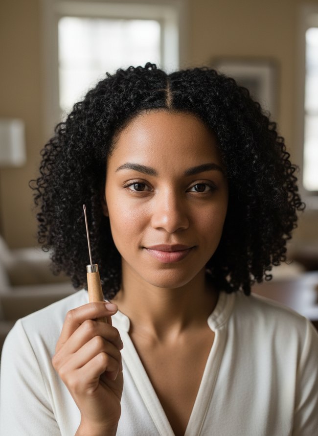 Protective Style Braiding Needle