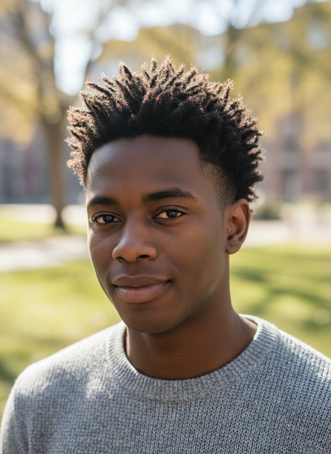 Modern Spiky Locs