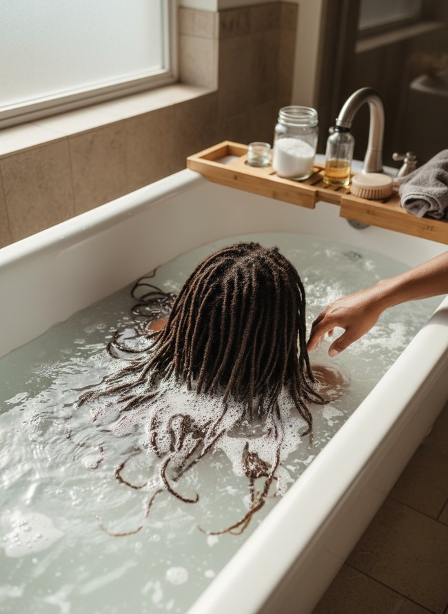 Dreadlock Soaking Bath