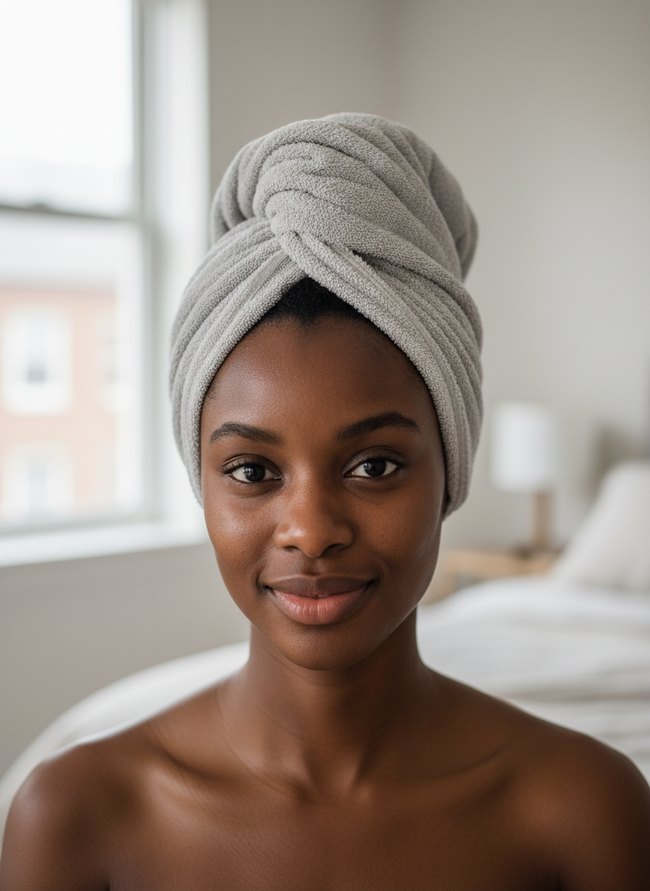 Microfiber Turban Dry