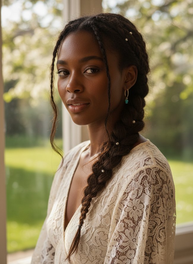 Bohemian Fishtail Braid