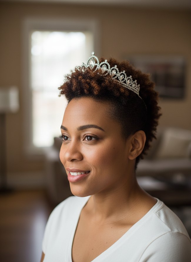 Crystal Tiara Frohawk