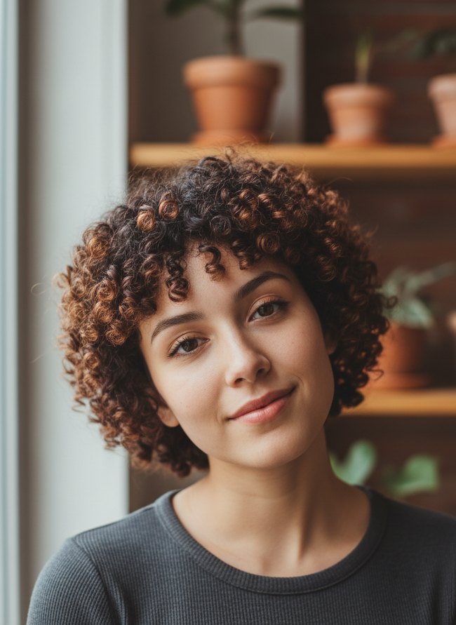 Pixie Cut Crochet Curls
