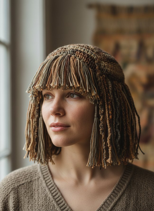 Bohemian Fringe Bob