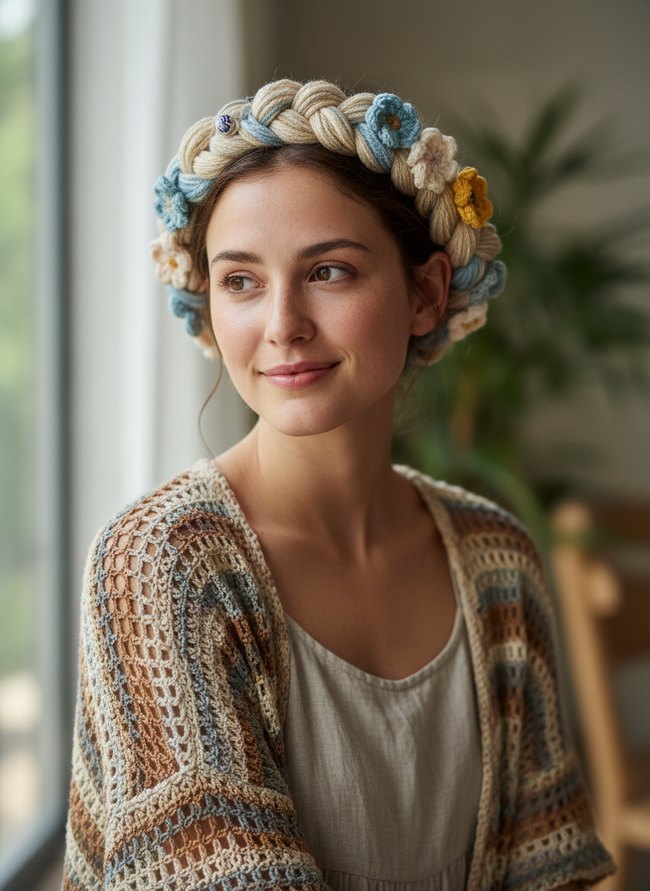 Woven Halo Braid