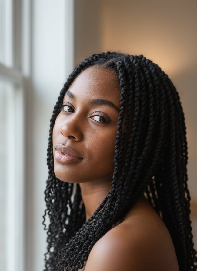 Framing Face Angled Twists