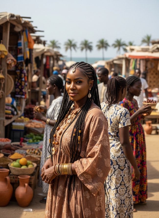 Boho Charm Fulani Braids