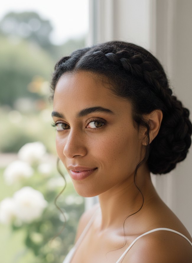 Rope Twist Low Bun