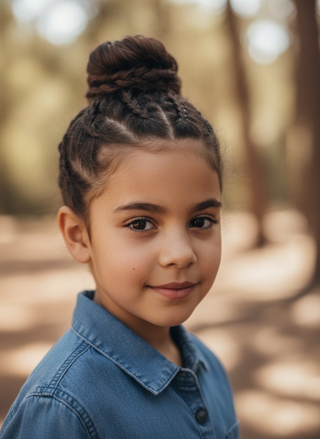Braided Top Knot