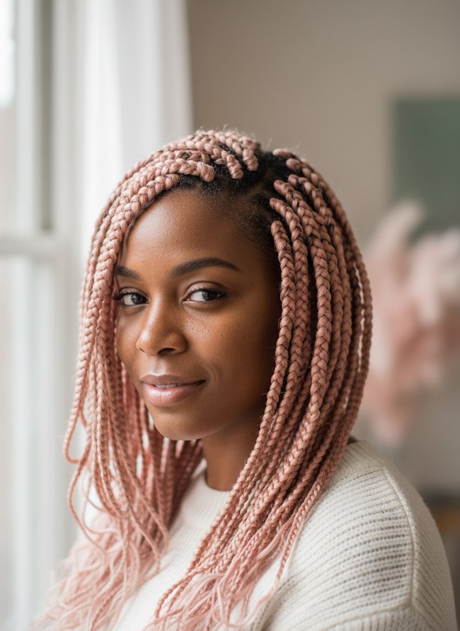 Pastel Pink Twist Accents