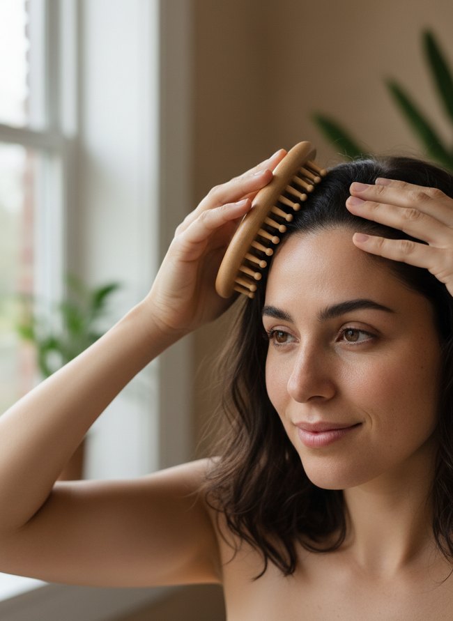 Gentle Scalp Massage Comb