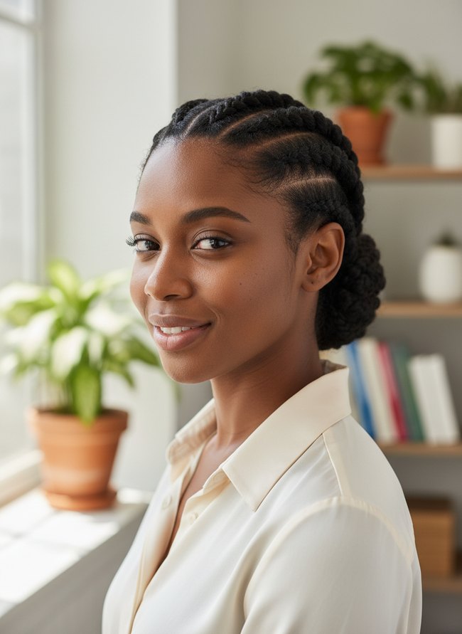 Sophisticated Flat Twist