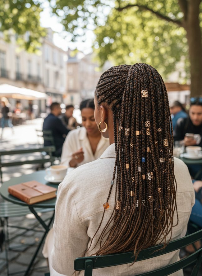 Accessorized Cuff Braids