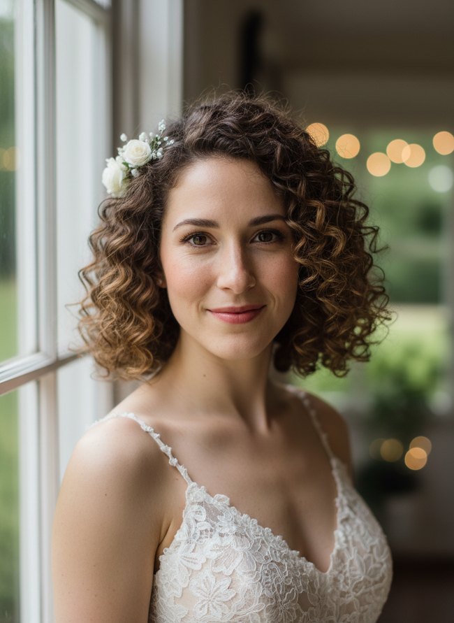 Classic Refined Curly Bob