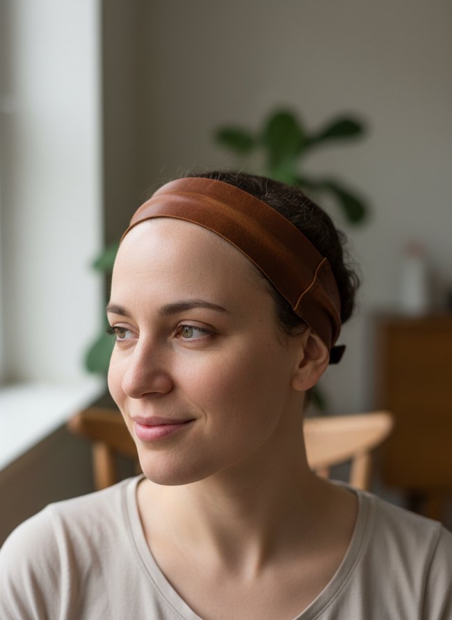 Leather Headband Shave