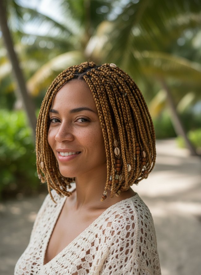 Vacay Vibe Braided Bob