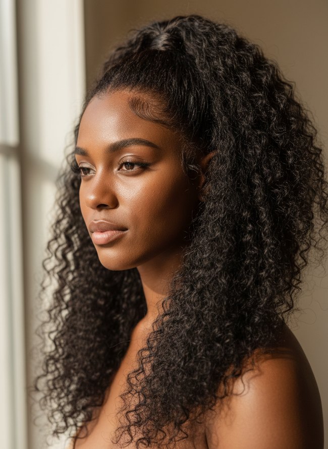 High Ponytail Wig
