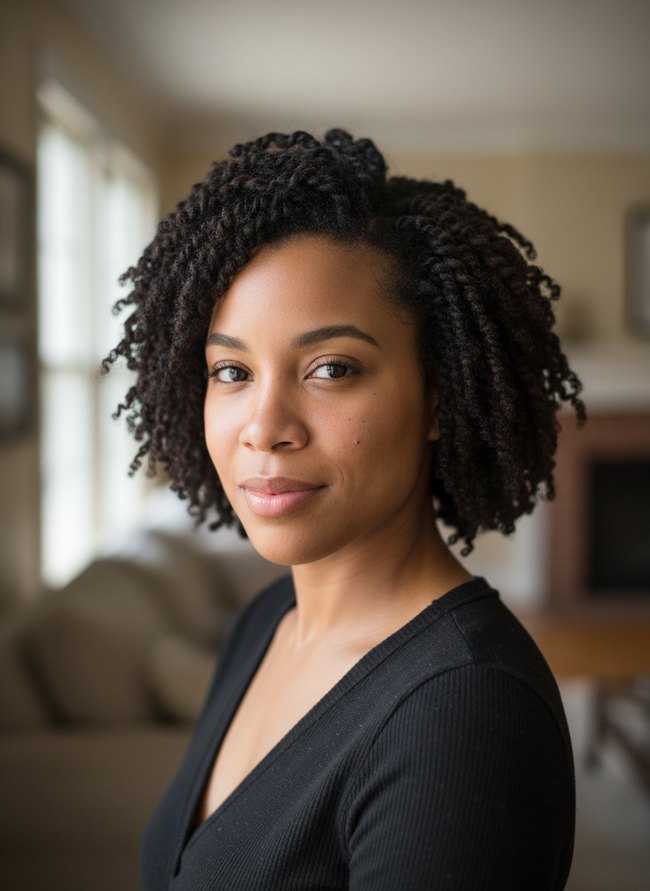 Two-Strand Twist Out