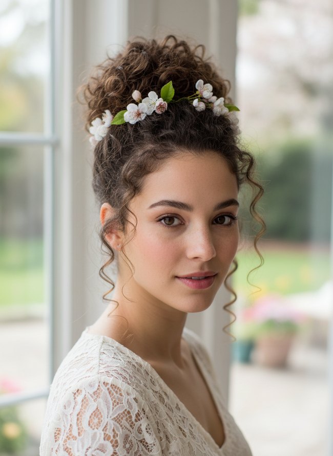 High Pineapple Updo