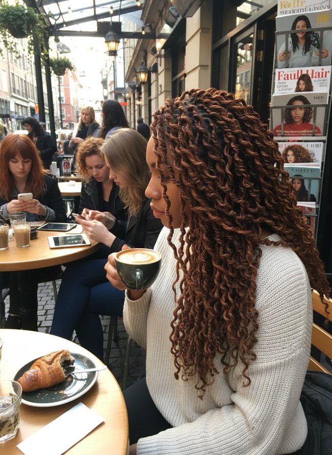 Chocolate Mocha Twist Locs