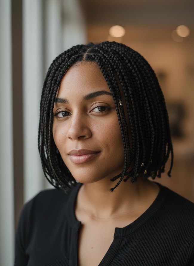 Crochet Micro Braids Bob