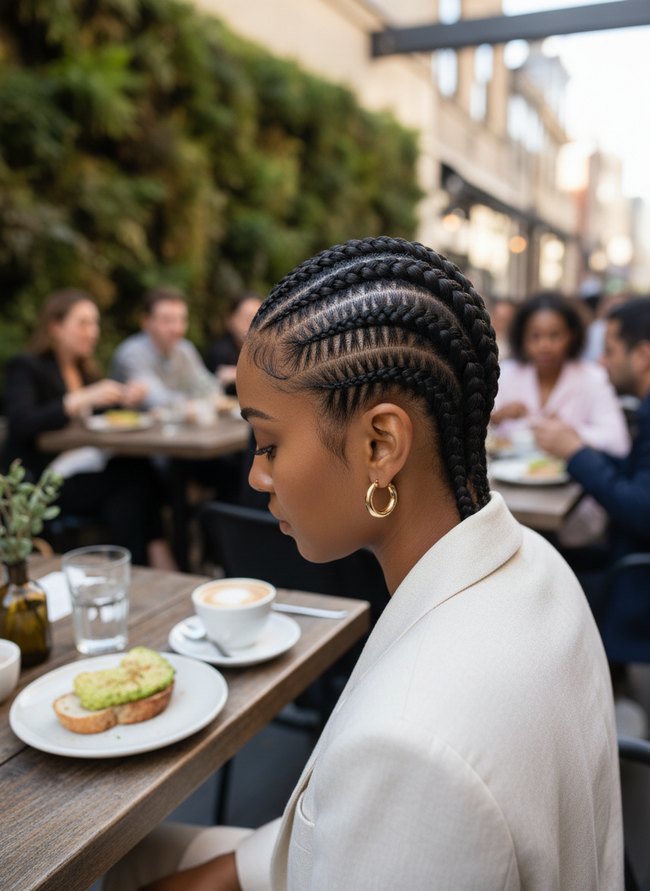 Zigzag Cornrow Pattern