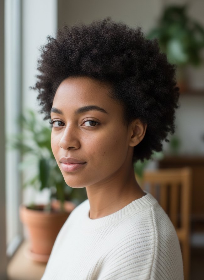 Asymmetrical Fro Cut