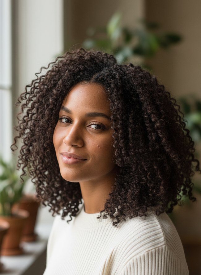 Messy Textured Mini Twists