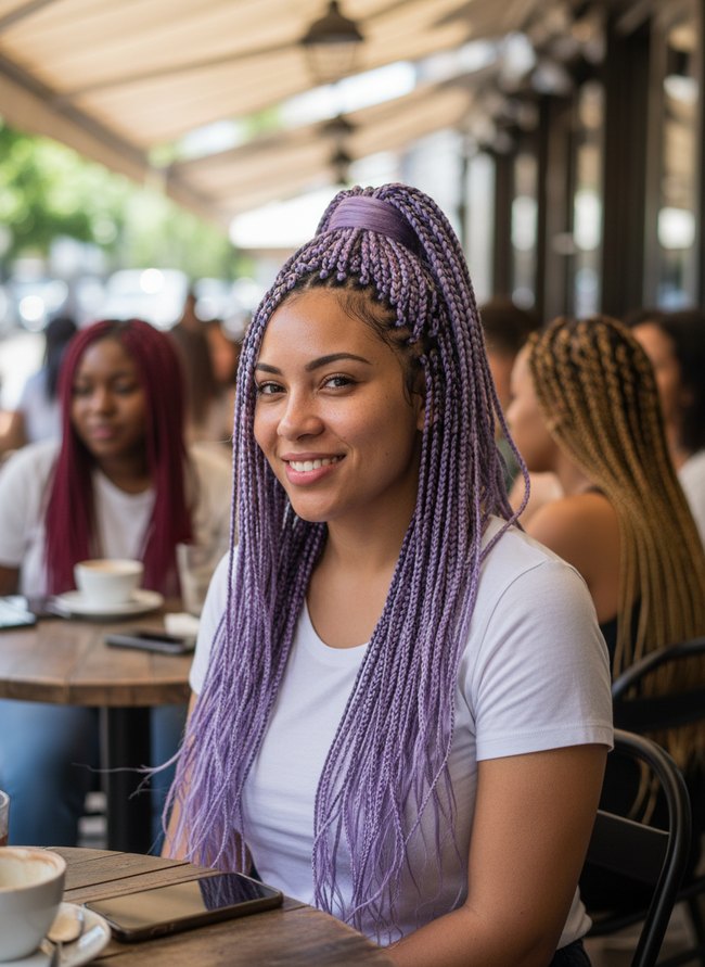 Lavender Dream Braids
