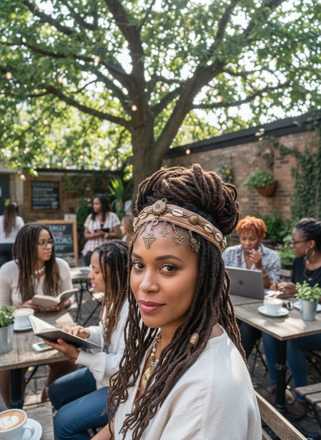 Accessorized Loc Headband