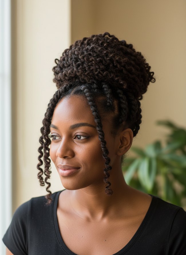 Pulled Back High Twists
