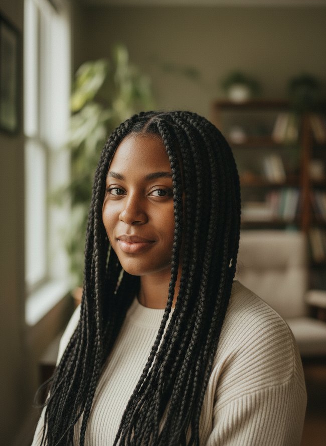 Textured Jumbo Braids
