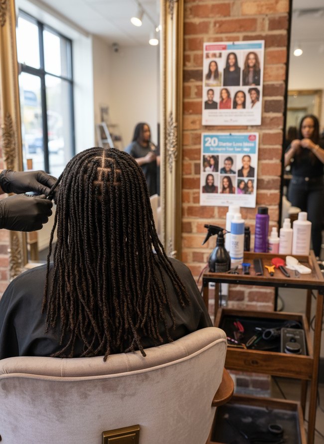 Sectioned Box Locs