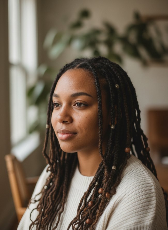 Beaded Accent Locs