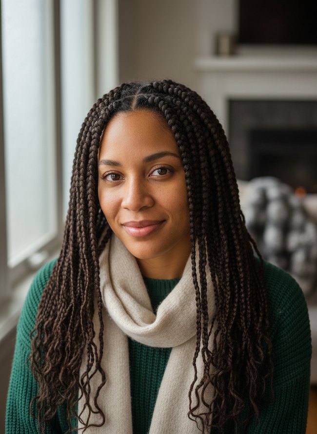 Thick Two Strand Twists