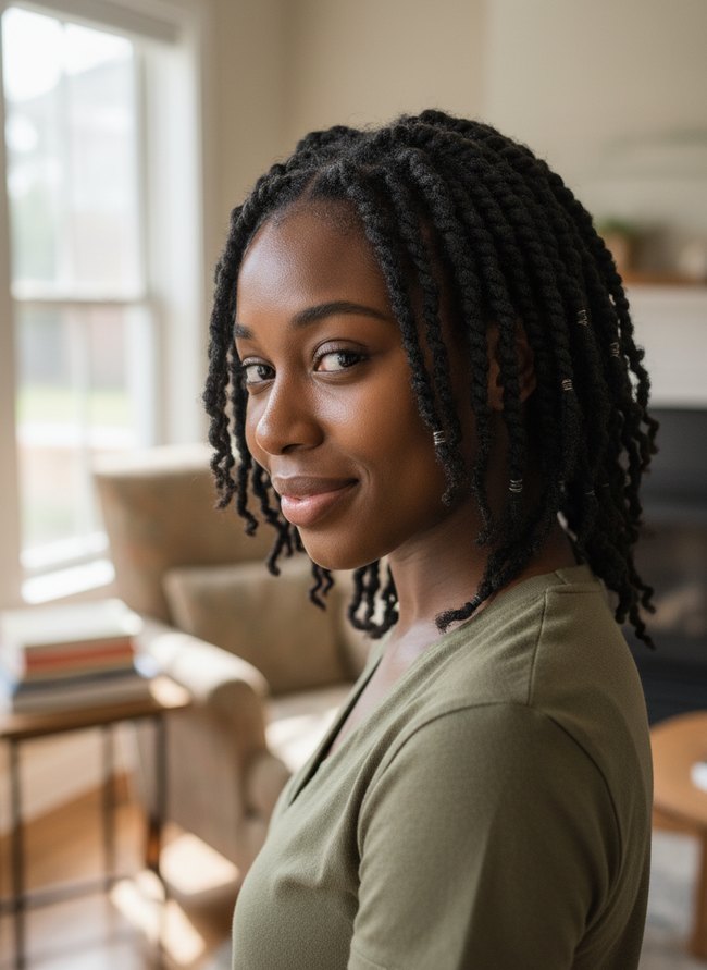 Faux Locs First Step