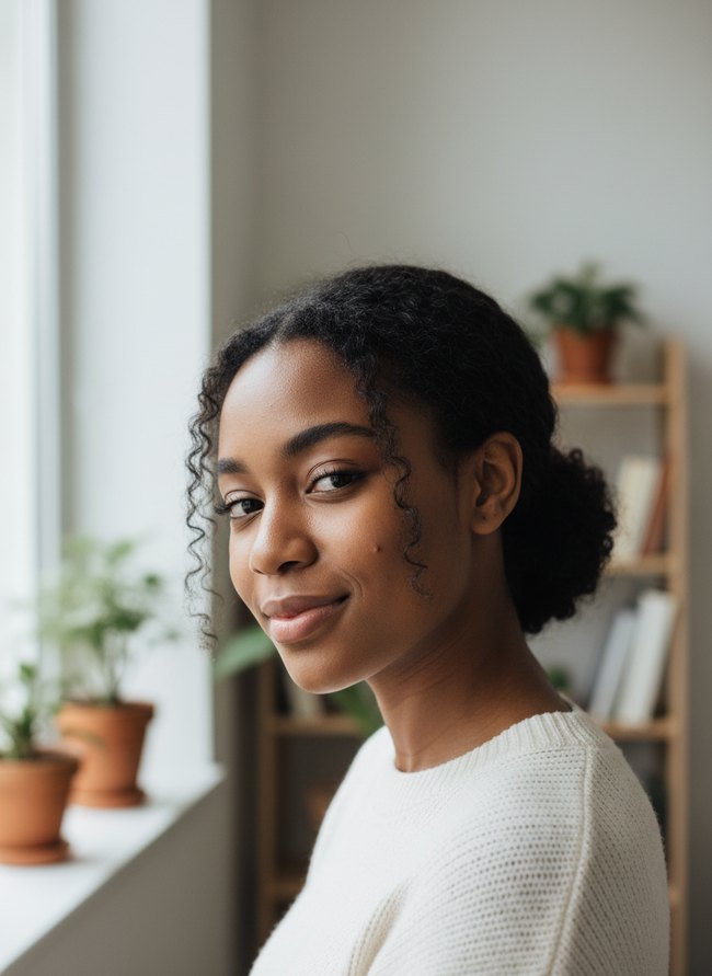 Effortless Low Bun