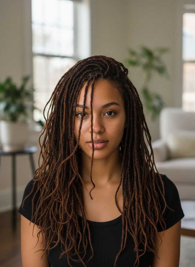 Loose Flowing Locs