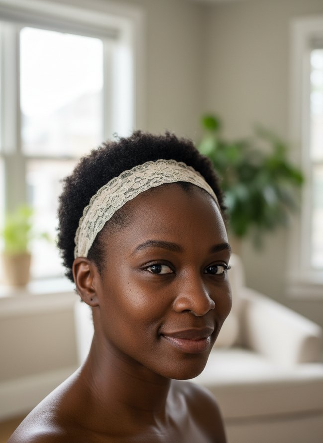 Lace Headband Twa