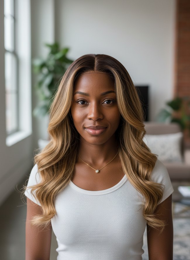 Honey Blonde Highlights