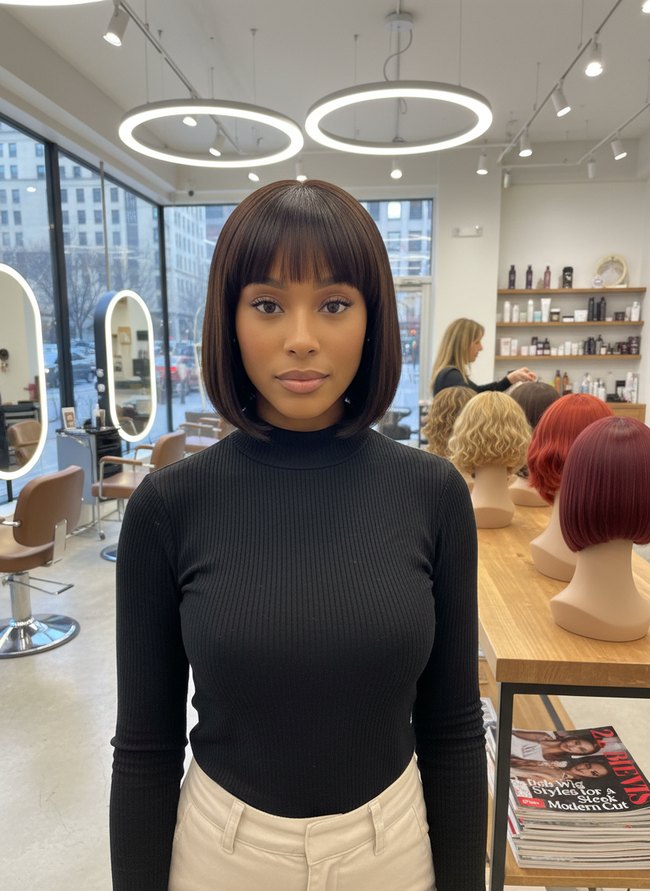 Micro Fringe Bob