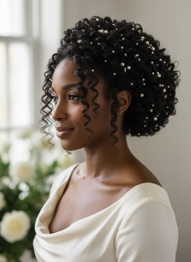 Delicate Pearl Adorned